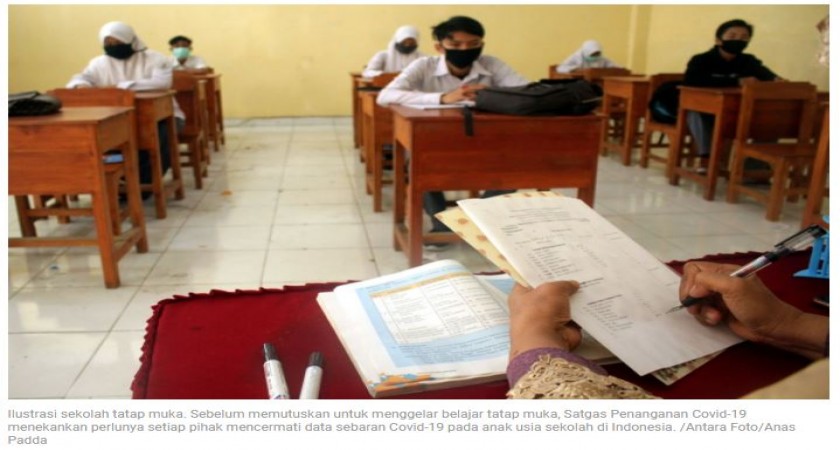Pembelajaran Tatap Muka Juli 2021, Disdik Jawa Barat Targetkan Vaksinasi Guru Rampung Juni