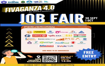 JOB FAIR FIVAGANZA 4.0 by SMKN 5 Bandung