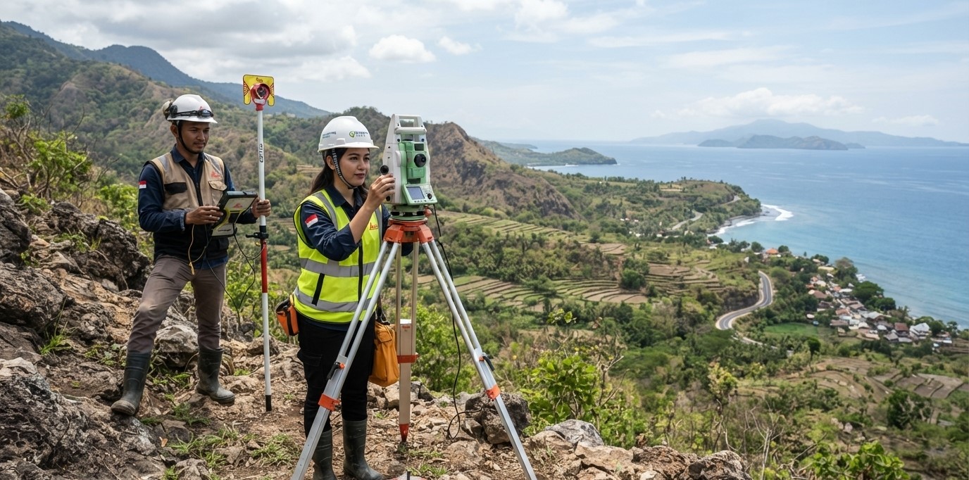 Kegiatan siswa jurusan Geomatika